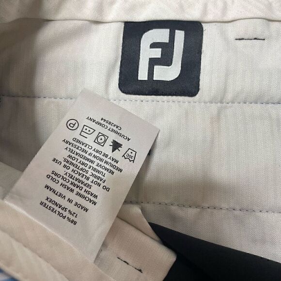 FootJoy FJ Mens Tour Performance Golf Pants 36x32 Black Dress Casual - Picture 3 of 10